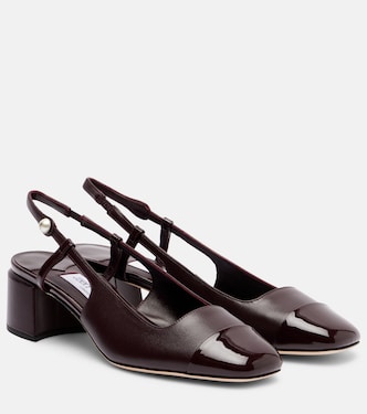 Elisa 45 leather slingback pumps | Jimmy Choo