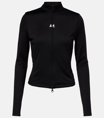 Interlock jersey track jacket | Courrèges