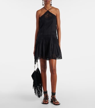 Minikleid Geraldin aus Baumwolle mit Spitze | Marant Etoile