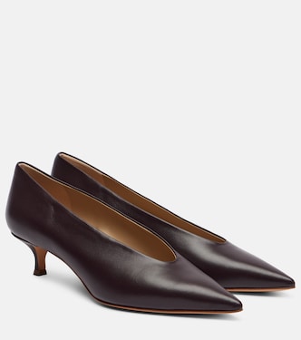 Babouche leather pumps | Le Monde Béryl