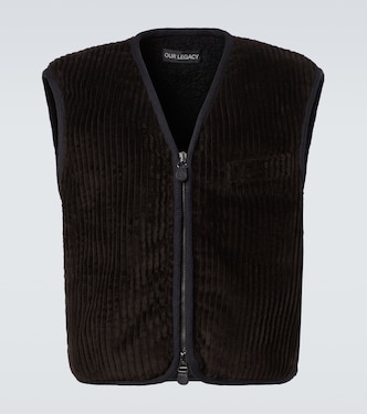 Weste Top aus Baumwoll-Cord | Our Legacy