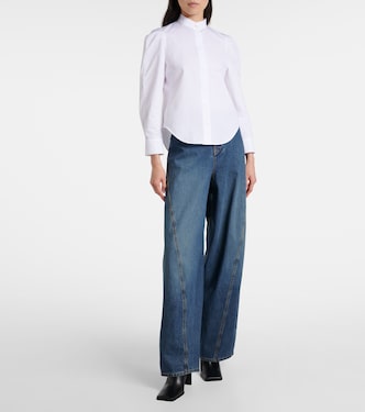 Cotton poplin shirt | Alaïa