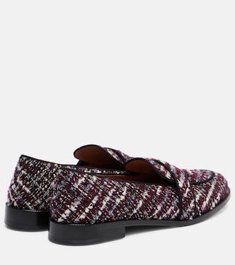 Martin tweed loafers | Aquazzura