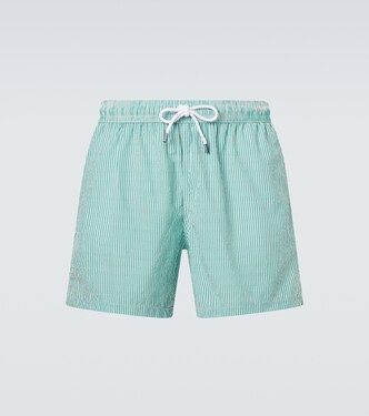 Madeira 프린트 스윔 쇼츠 | Fedeli