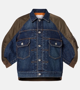 Denim and twill jacket | Sacai