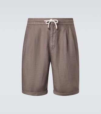 Linen shorts | Brunello Cucinelli