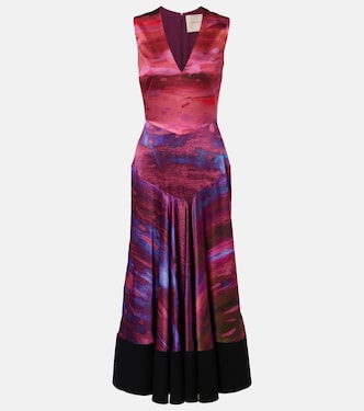 Printed midi dress | Roksanda