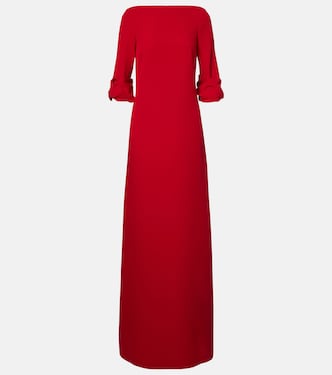 Danica crêpe gown | Safiyaa