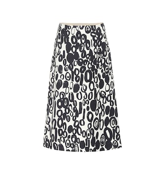 Falda midi estampada | Marni