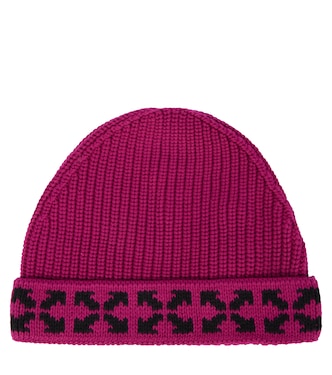 Arrows knitted cotton beanie | Off-White Kids