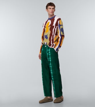 Pull intarsia en cachemire et soie | The Elder Statesman