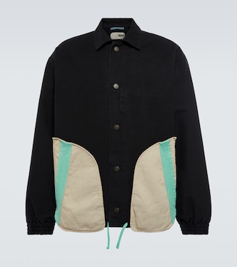 Chaqueta de algodón colorblock | Incotex x Facetasm
