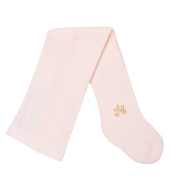 Baby - Collant in misto cotone con decorazione | Tartine et Chocolat