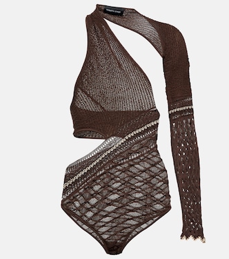 Dina asymmetric knit bodysuit | Roberta Einer