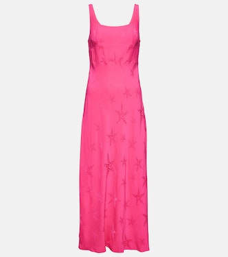 Robe midi Benedict en jacquard de crêpe | Rixo