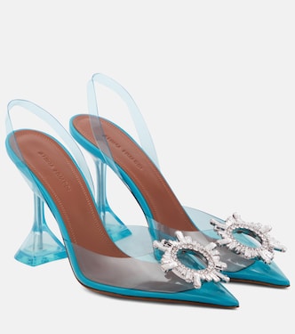 Sandalias Begum de PVC adornadas | Amina Muaddi