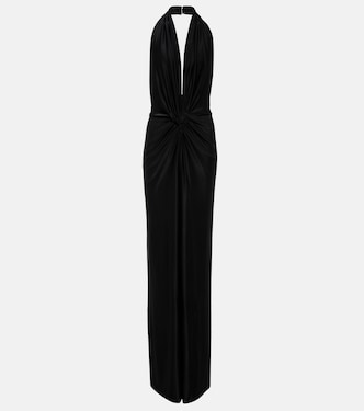 Mono de jersey con cuello halter | Costarellos