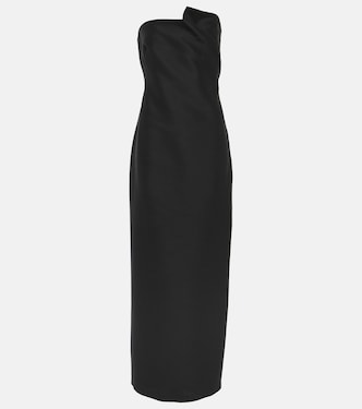 Robe Bardon aus Wolle und Seide | The Row