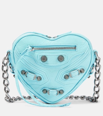 Borsa a tracolla Le Cagole Heart Mini in pelle | Balenciaga