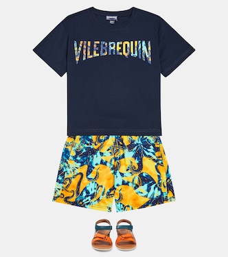 Camiseta Tarick de algodón con logo | Vilebrequin Kids
