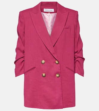 Kiernan linen-blend blazer | Veronica Beard