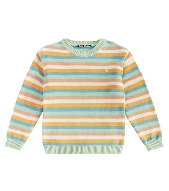 Jersey de algodón a rayas | Acne Studios Kids