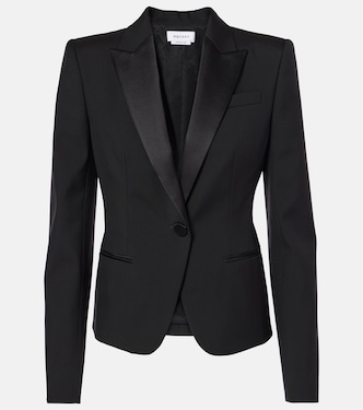 Single-breasted wool blazer | McQueen
