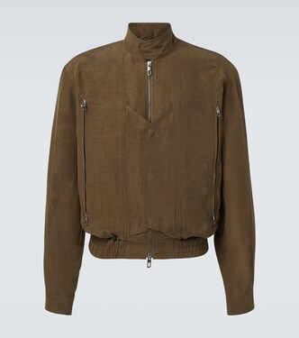 Blouson aus einem Leinengemisch | Giorgio Armani