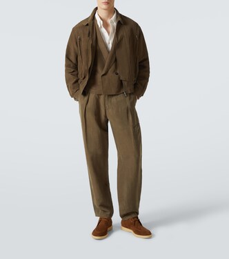 Veste en lin mélangé | Giorgio Armani