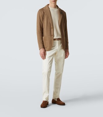 Blazer in maglia di lino e cotone | Lardini