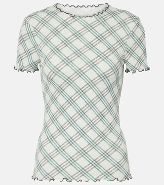 Burberry Check wool T-shirt | Burberry