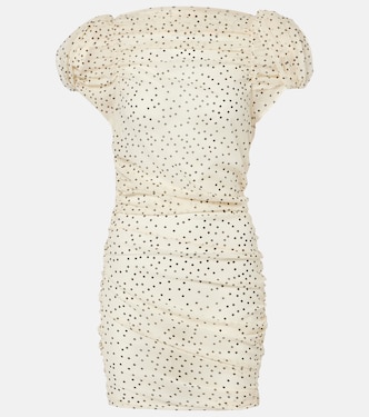 Polka-dot silk-blend minidress | Magda Butrym