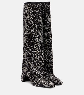 Embellished knee-high boots | Coperni