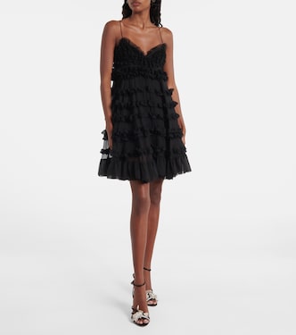 Minikleid aus Seidentüll | Valentino