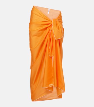 Cabine cotton voile beach cover-up | Eres