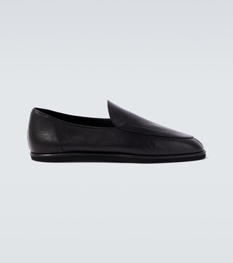 Leather loafers | Auralee
