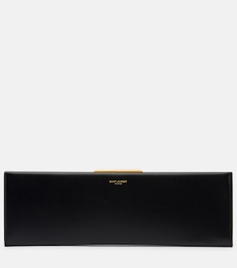 Midnight Small leather clutch | Saint Laurent