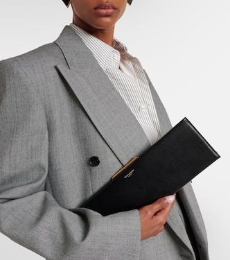 Clutch Midnight Small aus Leder | Saint Laurent