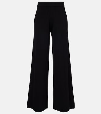 Lama crêpe wide-leg pants | Max Mara