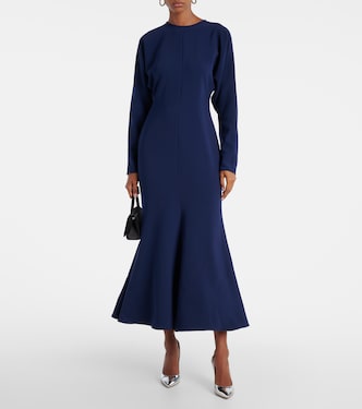 Crêpe maxi dress | Costarellos