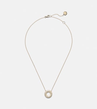 18kt gold pendant necklace with diamonds | Shay Jewelry