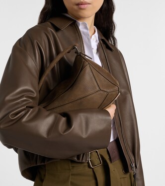 Tote Bag Puzzle Small aus Leder | Loewe