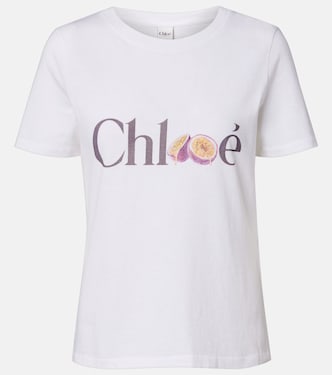 Logo cotton jersey T-shirt  | Chloé