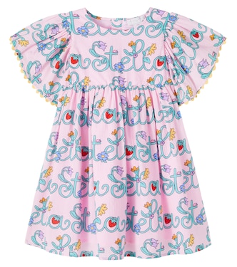 Logo cotton dress | Stella McCartney Kids