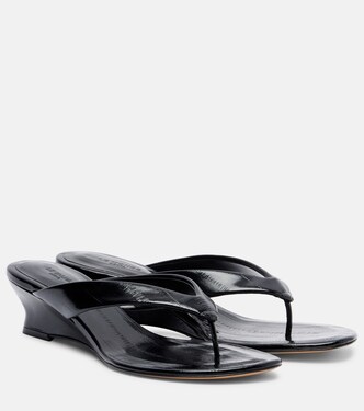 Sandalen Micro Wedge aus Leder | Le Monde Béryl