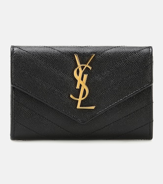 Portafoglio Monogram Small in pelle matelassé | Saint Laurent