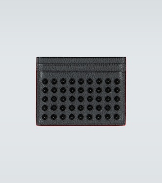 Kartenetui Kios Spikes aus Leder | Christian Louboutin
