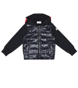 Cardigan in cotone con imbottitura | Moncler Enfant
