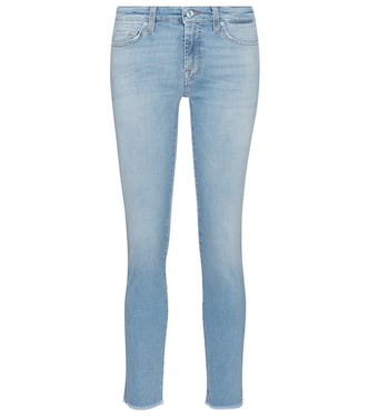 Jeans skinny Pyper de tiro medio cropped | 7 For All Mankind