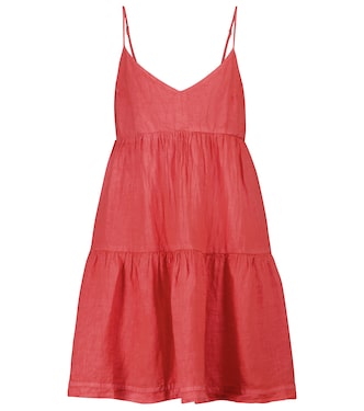 Emmy nylon minidress | Velvet